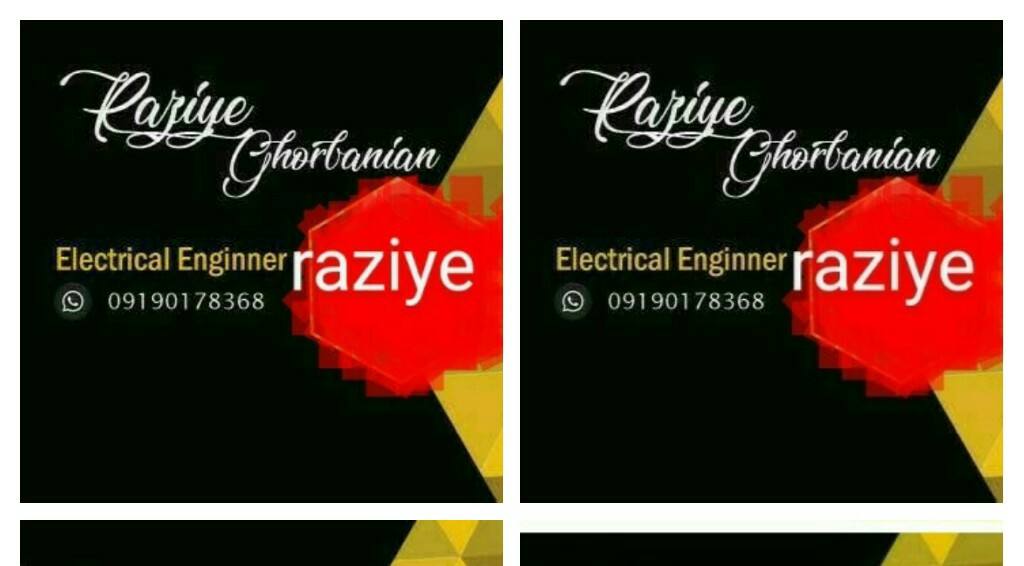 آرایشگاه کارت ویزیت